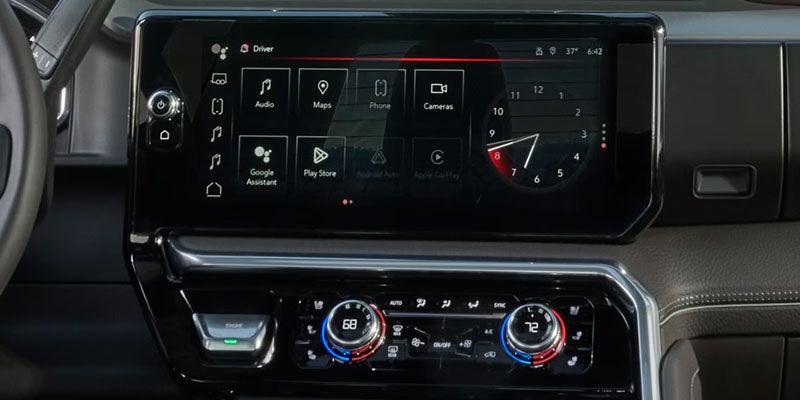 2026 GMC Sierra 2500 infotainment display